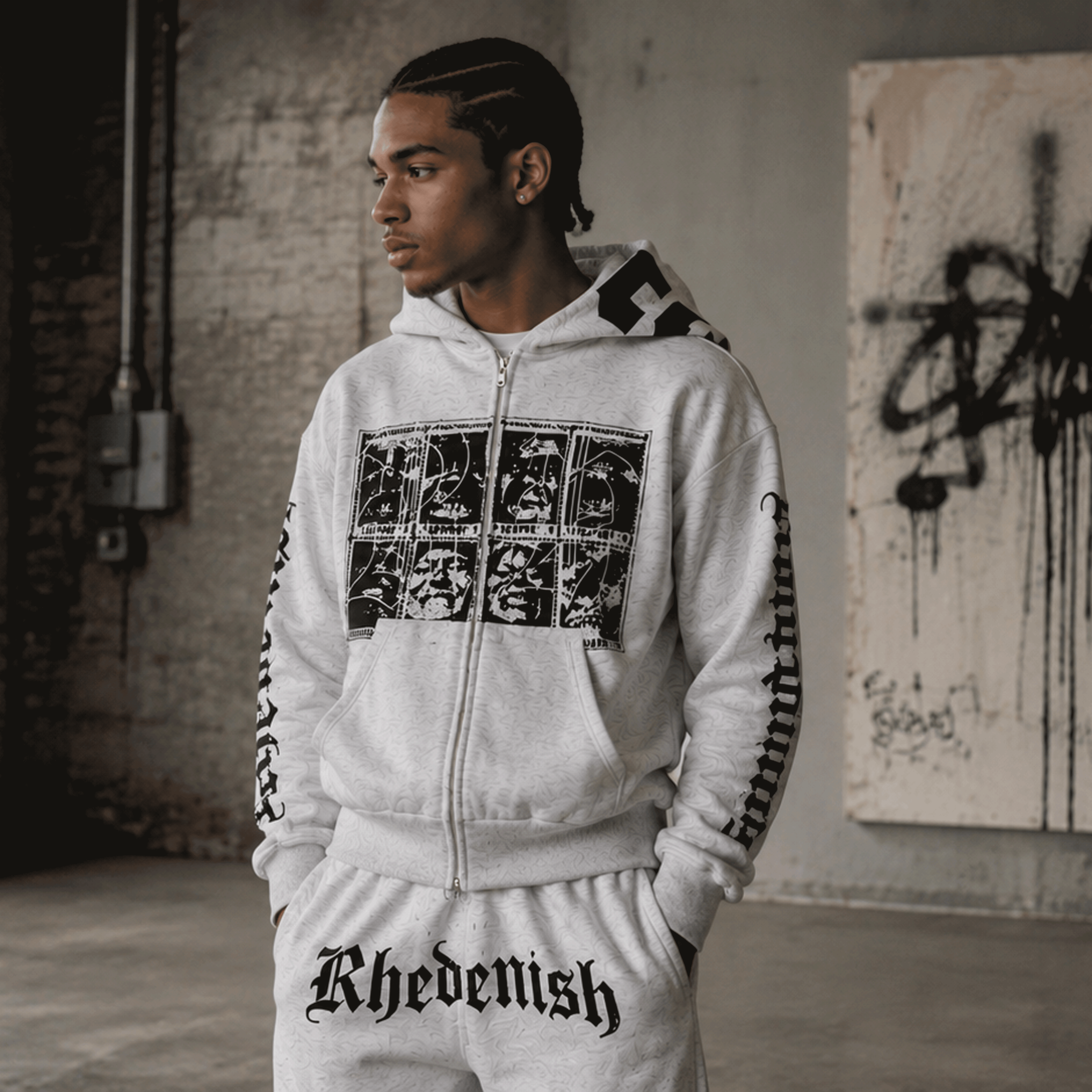 "twenty five" zip up grey